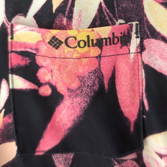 Columbia Youth Parker Ridge Floral Tshirt Dress Size Large 14-16 - Picture 3 of 6